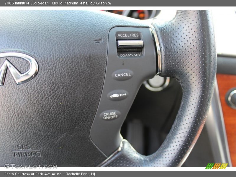 Liquid Platinum Metallic / Graphite 2006 Infiniti M 35x Sedan
