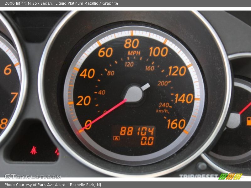 Liquid Platinum Metallic / Graphite 2006 Infiniti M 35x Sedan