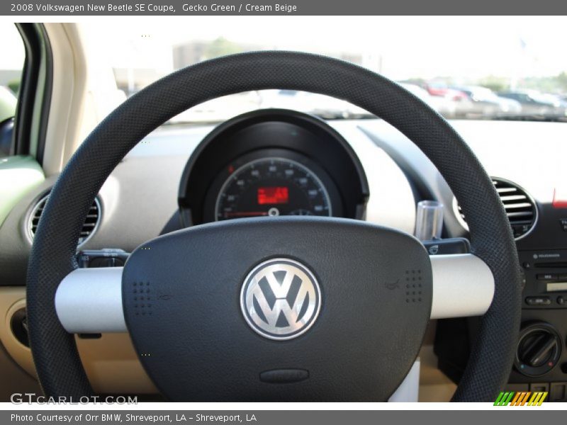 Gecko Green / Cream Beige 2008 Volkswagen New Beetle SE Coupe