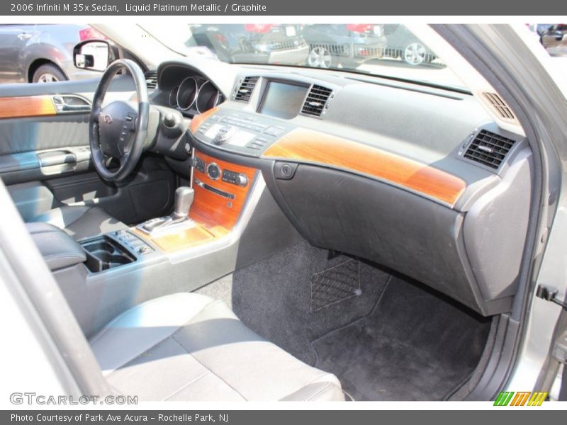 Liquid Platinum Metallic / Graphite 2006 Infiniti M 35x Sedan