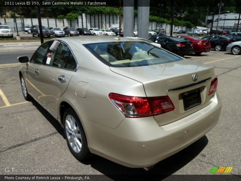Satin Cashmere Metallic / Parchment 2011 Lexus ES 350