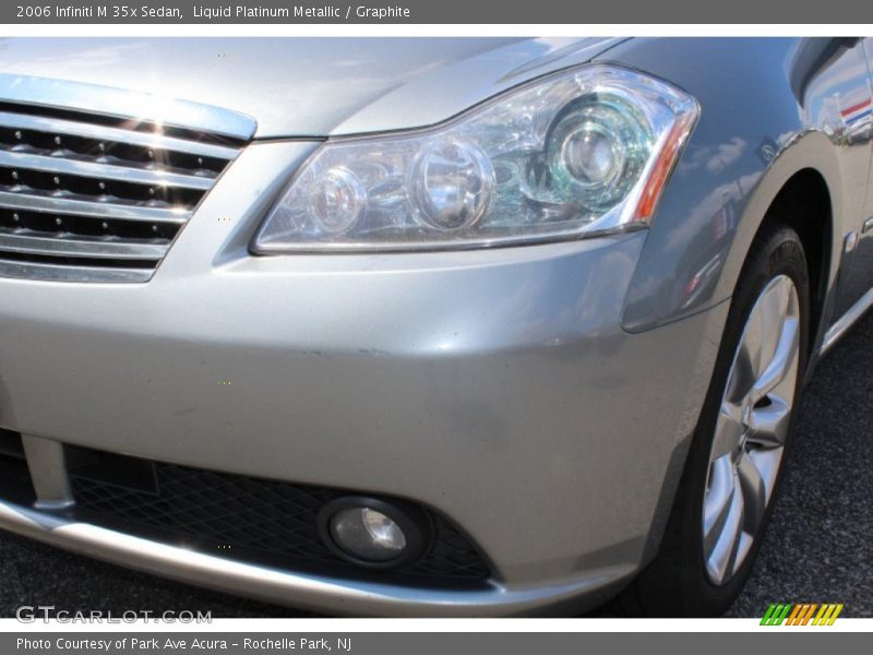 Liquid Platinum Metallic / Graphite 2006 Infiniti M 35x Sedan