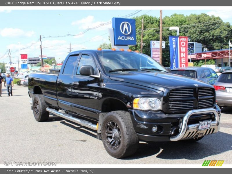Black / Dark Slate Gray 2004 Dodge Ram 3500 SLT Quad Cab 4x4