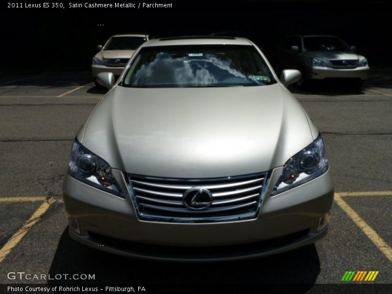 Satin Cashmere Metallic / Parchment 2011 Lexus ES 350