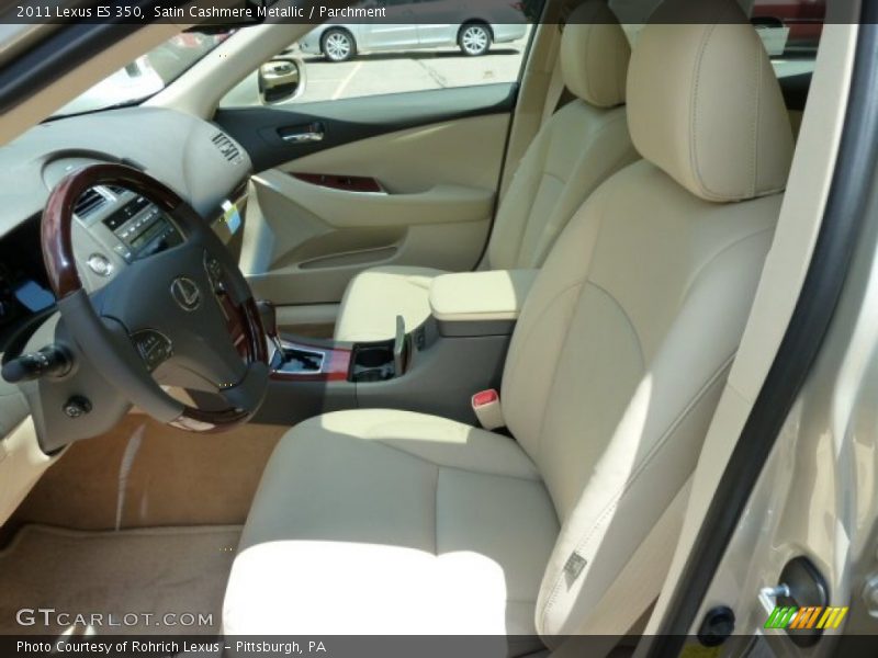 Satin Cashmere Metallic / Parchment 2011 Lexus ES 350