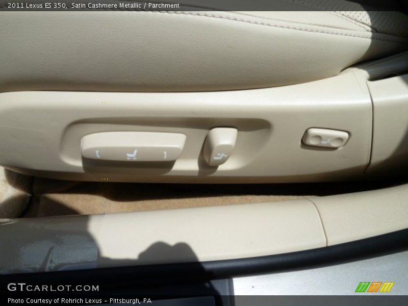 Satin Cashmere Metallic / Parchment 2011 Lexus ES 350