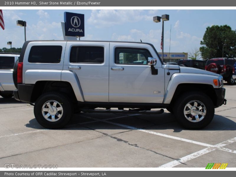 Silver Stone Metallic / Ebony/Pewter 2010 Hummer H3