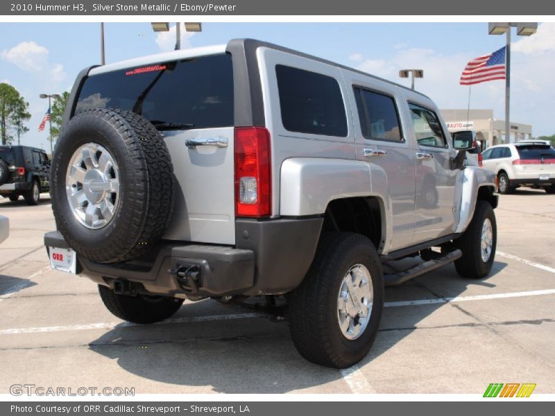 Silver Stone Metallic / Ebony/Pewter 2010 Hummer H3