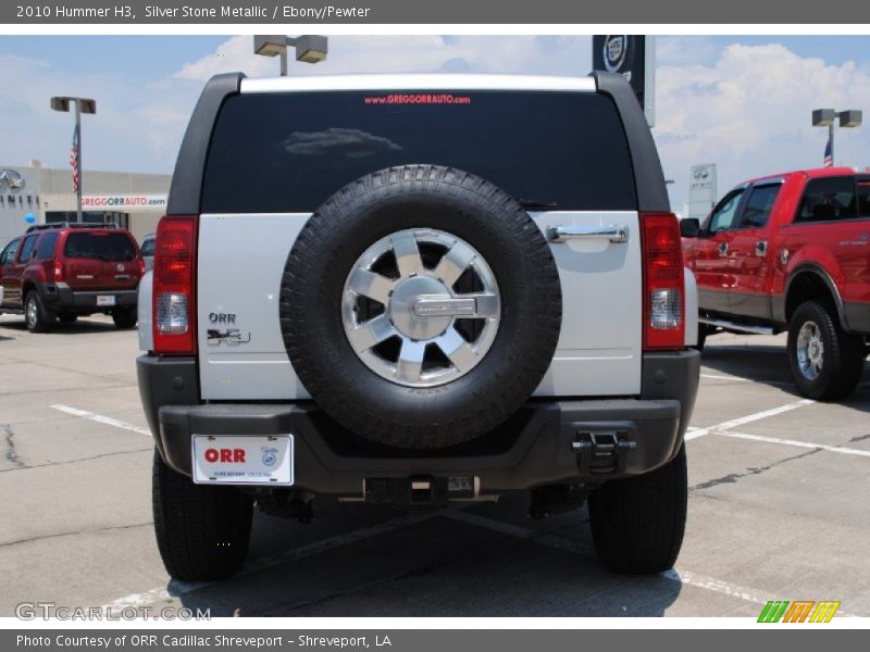 Silver Stone Metallic / Ebony/Pewter 2010 Hummer H3