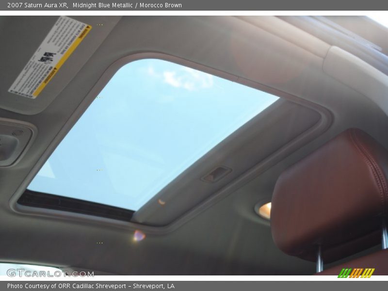 Sunroof of 2007 Aura XR