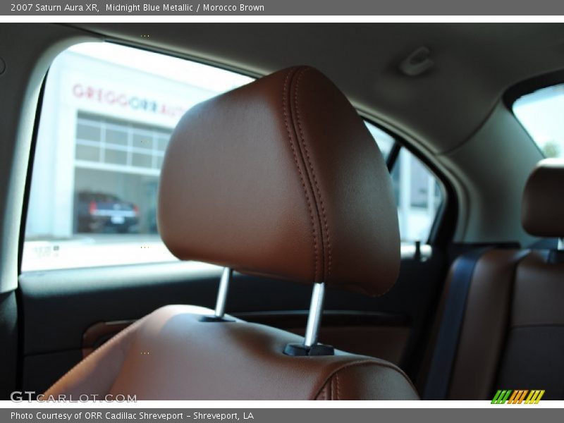 Midnight Blue Metallic / Morocco Brown 2007 Saturn Aura XR