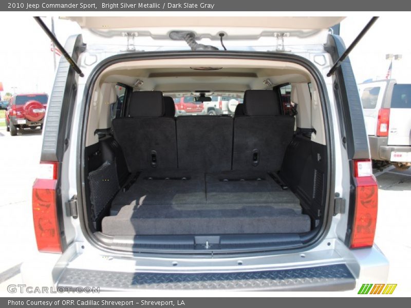 Bright Silver Metallic / Dark Slate Gray 2010 Jeep Commander Sport