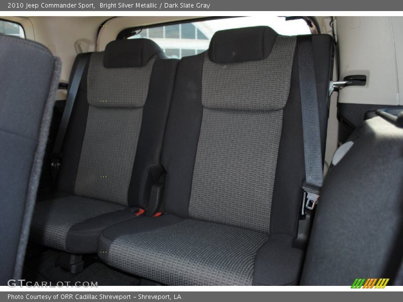 Bright Silver Metallic / Dark Slate Gray 2010 Jeep Commander Sport
