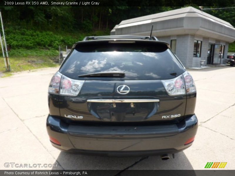 Smokey Granite / Light Gray 2009 Lexus RX 350 AWD