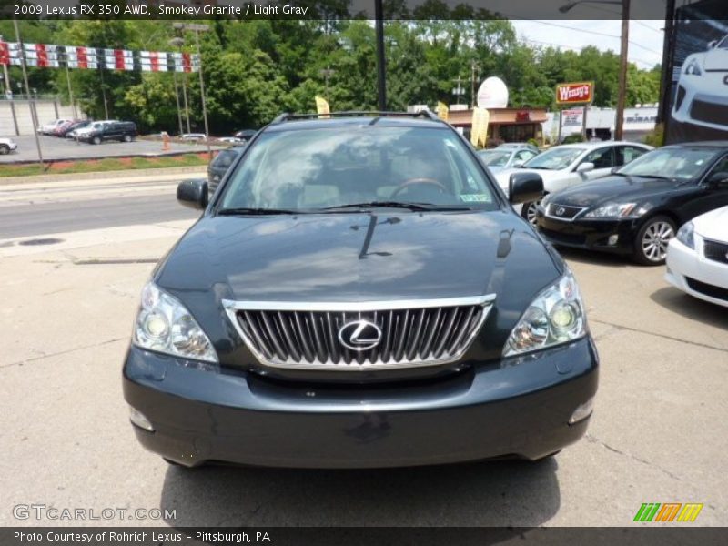 Smokey Granite / Light Gray 2009 Lexus RX 350 AWD