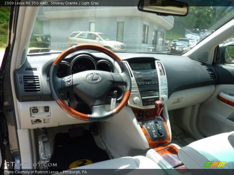 Smokey Granite / Light Gray 2009 Lexus RX 350 AWD