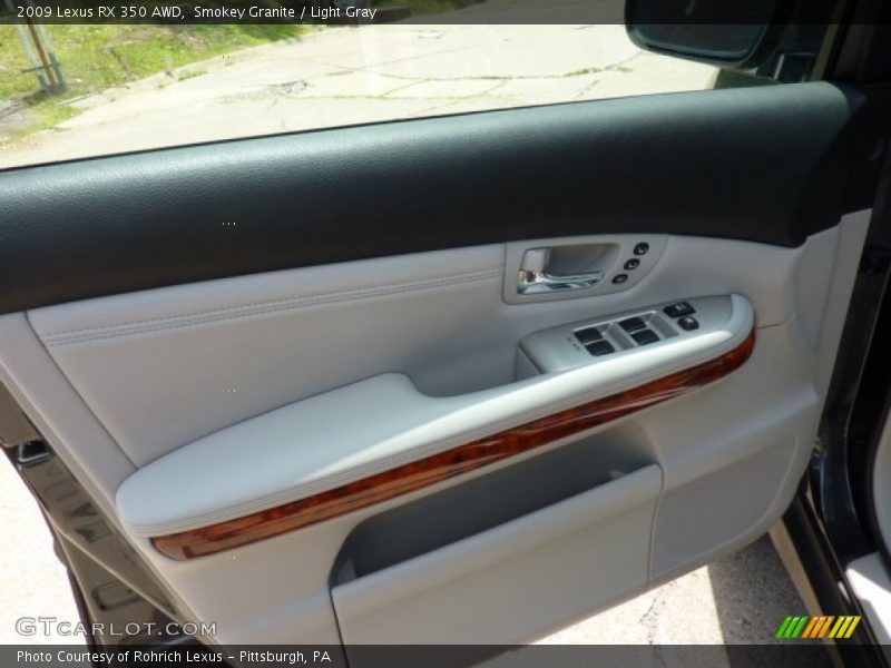 Smokey Granite / Light Gray 2009 Lexus RX 350 AWD