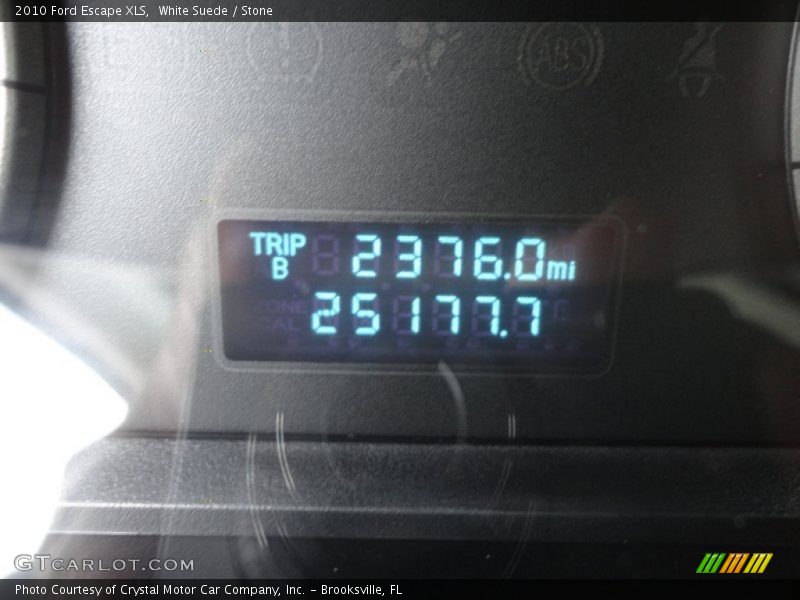 White Suede / Stone 2010 Ford Escape XLS