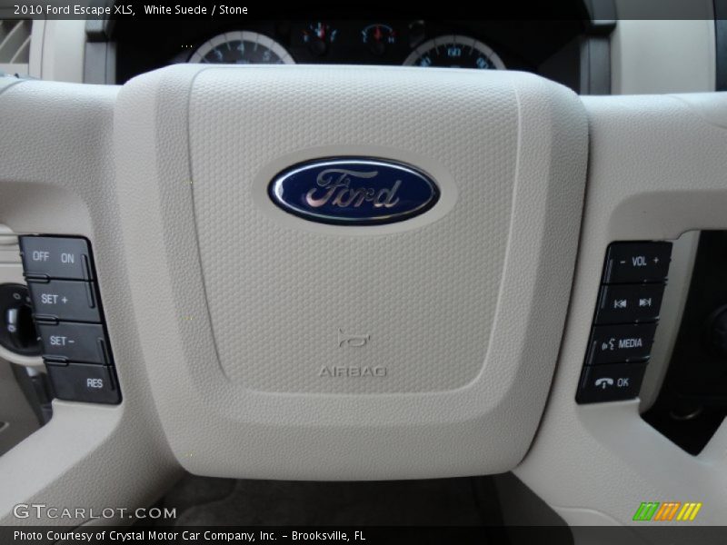 White Suede / Stone 2010 Ford Escape XLS