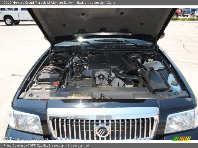 Black / Medium Light Stone 2010 Mercury Grand Marquis LS Ultimate Edition