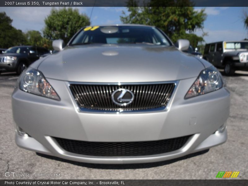 Tungsten Pearl / Black 2007 Lexus IS 350