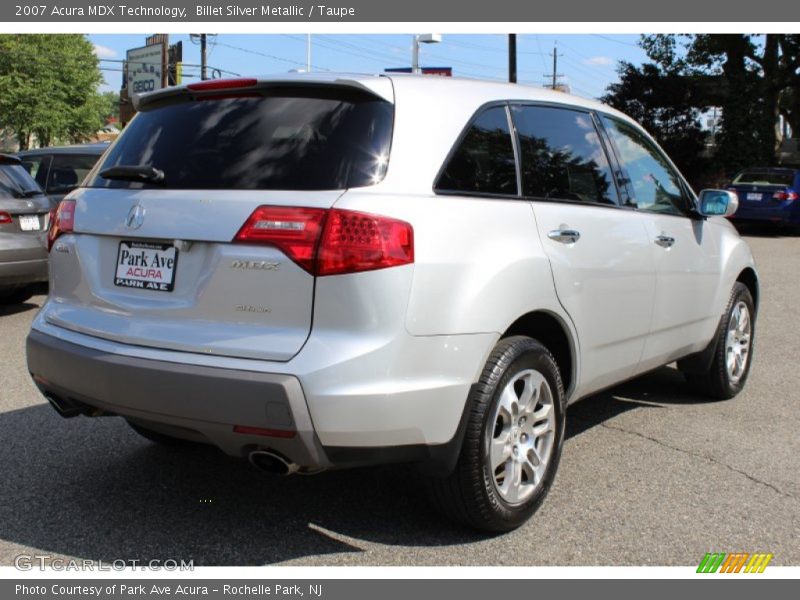 Billet Silver Metallic / Taupe 2007 Acura MDX Technology