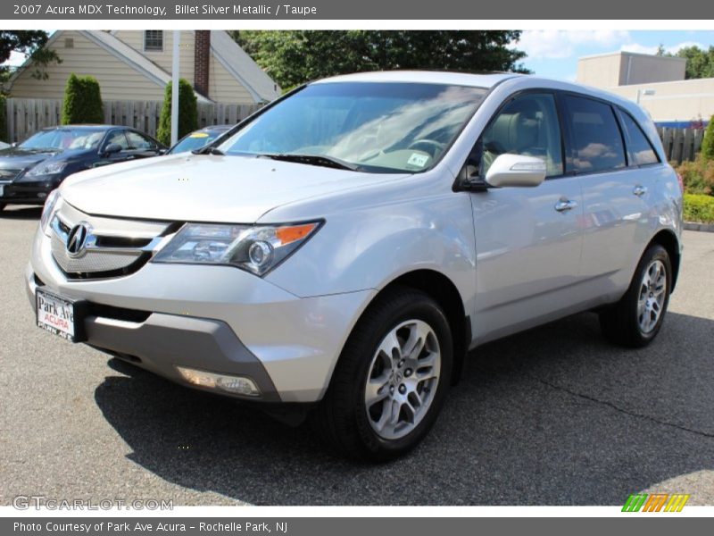 Billet Silver Metallic / Taupe 2007 Acura MDX Technology