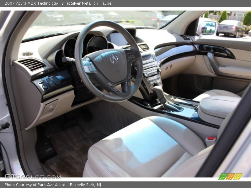 Billet Silver Metallic / Taupe 2007 Acura MDX Technology