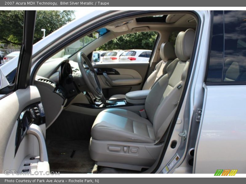 Billet Silver Metallic / Taupe 2007 Acura MDX Technology