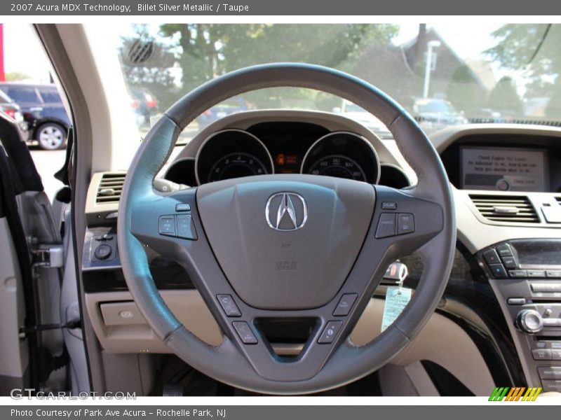 Billet Silver Metallic / Taupe 2007 Acura MDX Technology