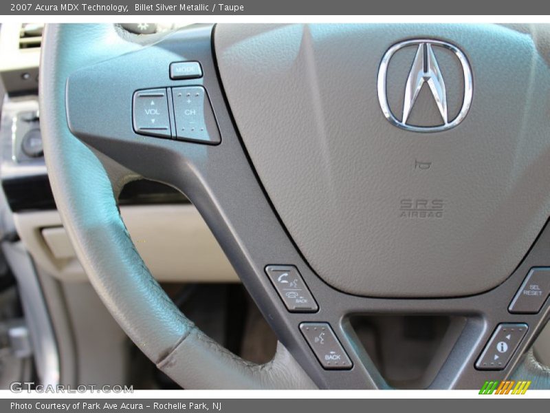 Billet Silver Metallic / Taupe 2007 Acura MDX Technology