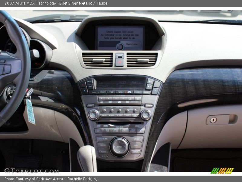 Billet Silver Metallic / Taupe 2007 Acura MDX Technology