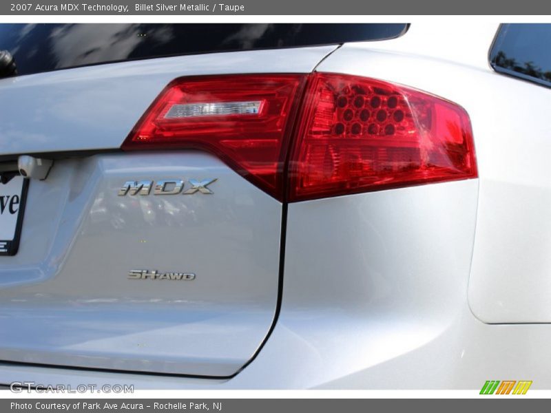 Billet Silver Metallic / Taupe 2007 Acura MDX Technology
