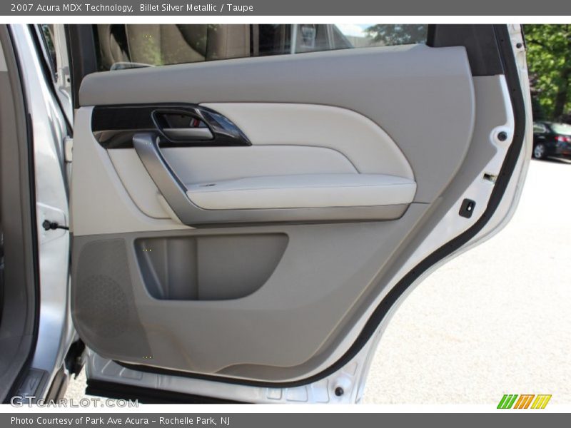 Billet Silver Metallic / Taupe 2007 Acura MDX Technology