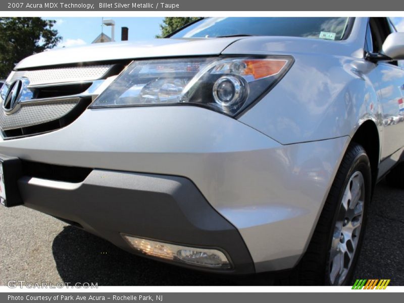 Billet Silver Metallic / Taupe 2007 Acura MDX Technology