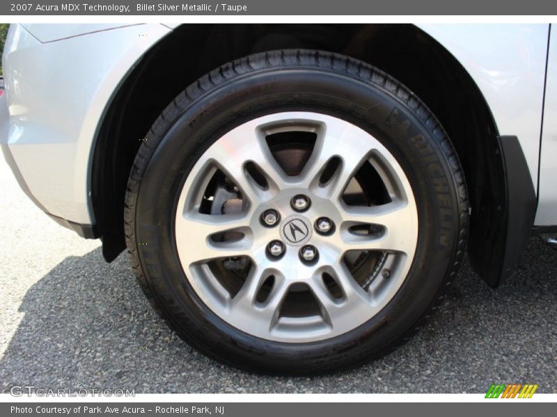 Billet Silver Metallic / Taupe 2007 Acura MDX Technology