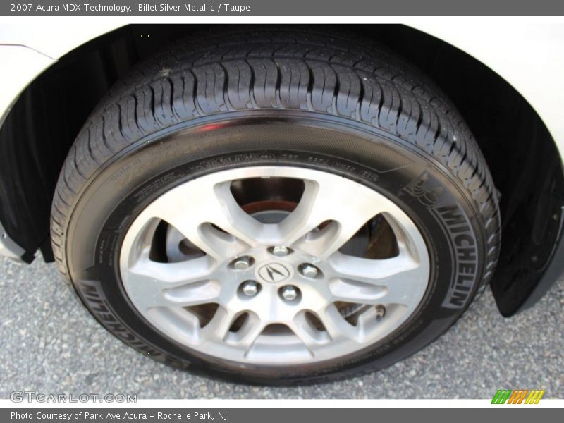 Billet Silver Metallic / Taupe 2007 Acura MDX Technology