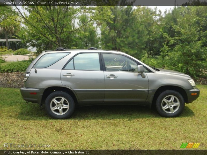 Graphite Gray Pearl / Ivory 2002 Lexus RX 300