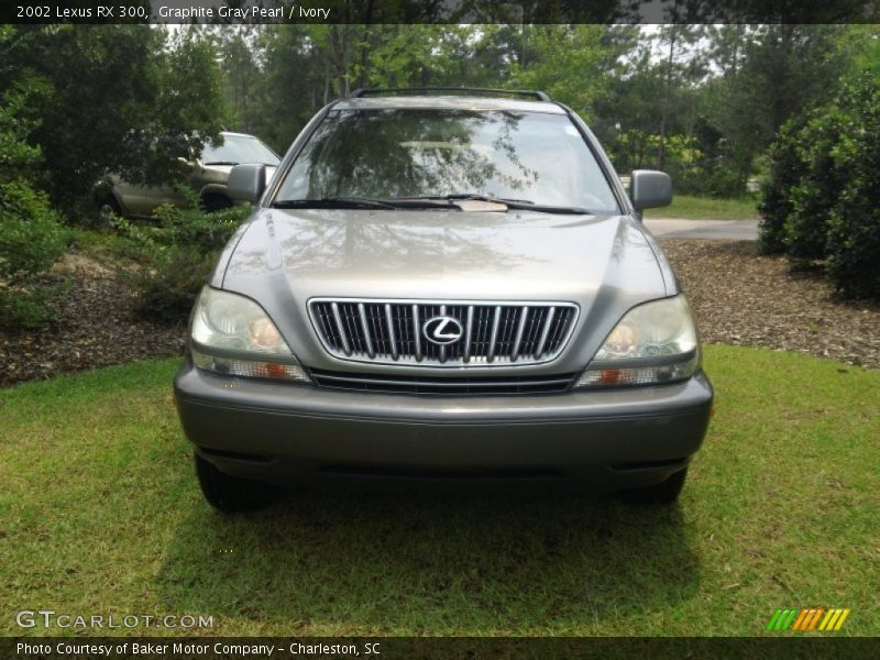 Graphite Gray Pearl / Ivory 2002 Lexus RX 300