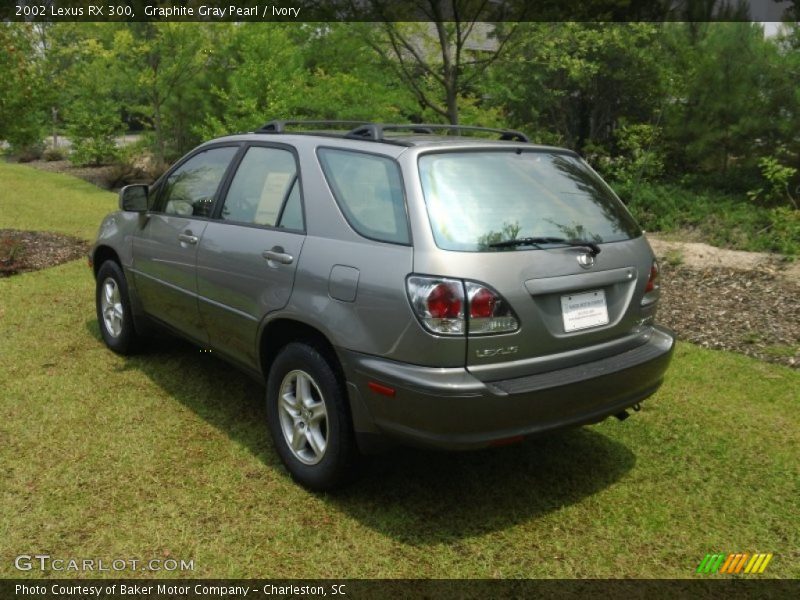 Graphite Gray Pearl / Ivory 2002 Lexus RX 300