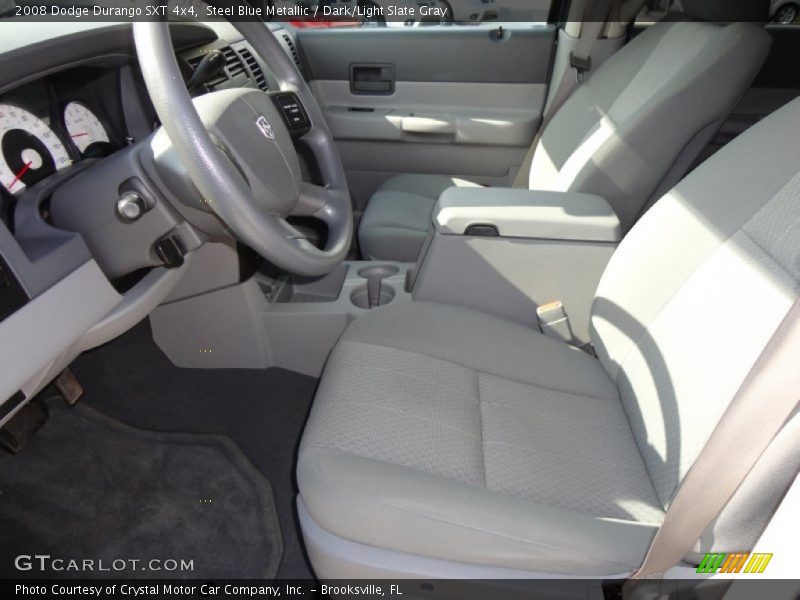  2008 Durango SXT 4x4 Dark/Light Slate Gray Interior