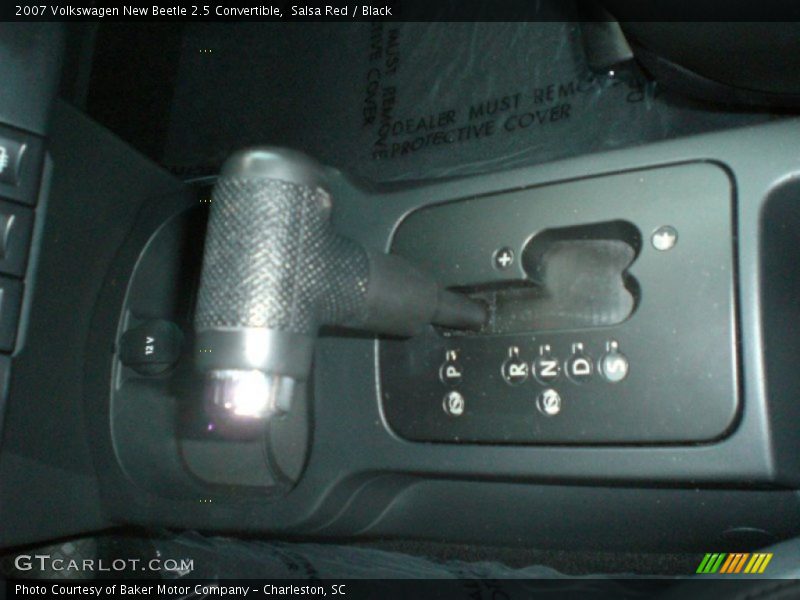 Salsa Red / Black 2007 Volkswagen New Beetle 2.5 Convertible