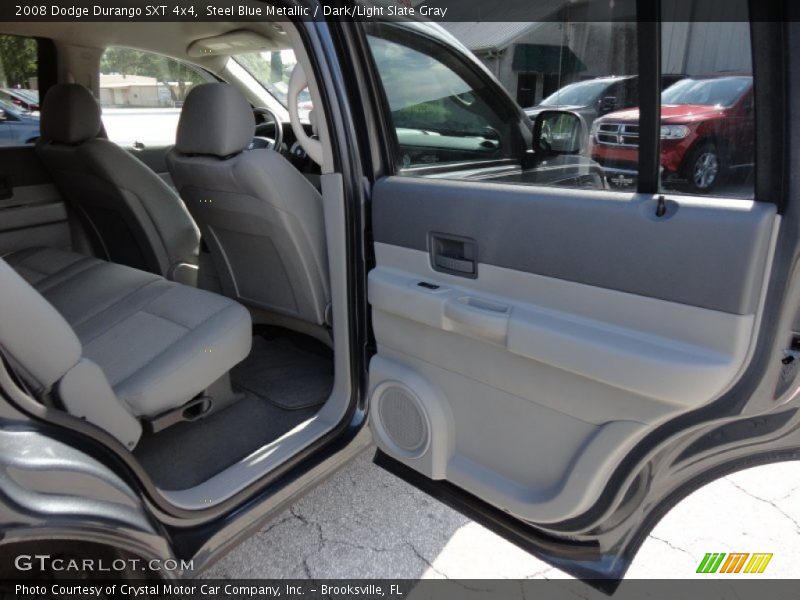Steel Blue Metallic / Dark/Light Slate Gray 2008 Dodge Durango SXT 4x4