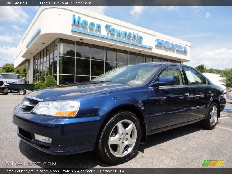 Eternal Blue Pearl / Parchment 2002 Acura TL 3.2