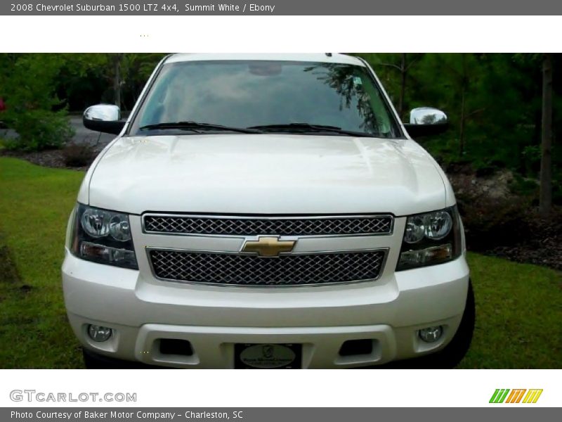 Summit White / Ebony 2008 Chevrolet Suburban 1500 LTZ 4x4