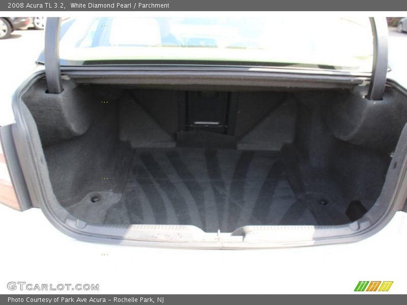 White Diamond Pearl / Parchment 2008 Acura TL 3.2