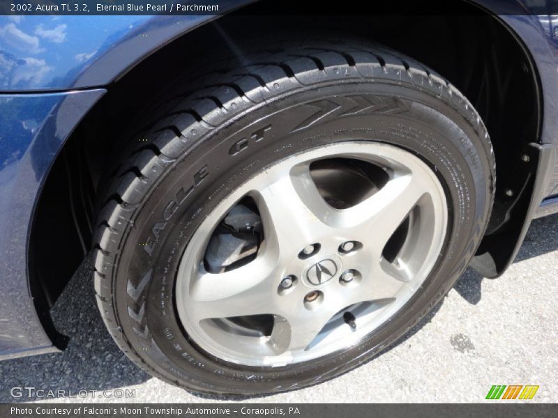 Eternal Blue Pearl / Parchment 2002 Acura TL 3.2