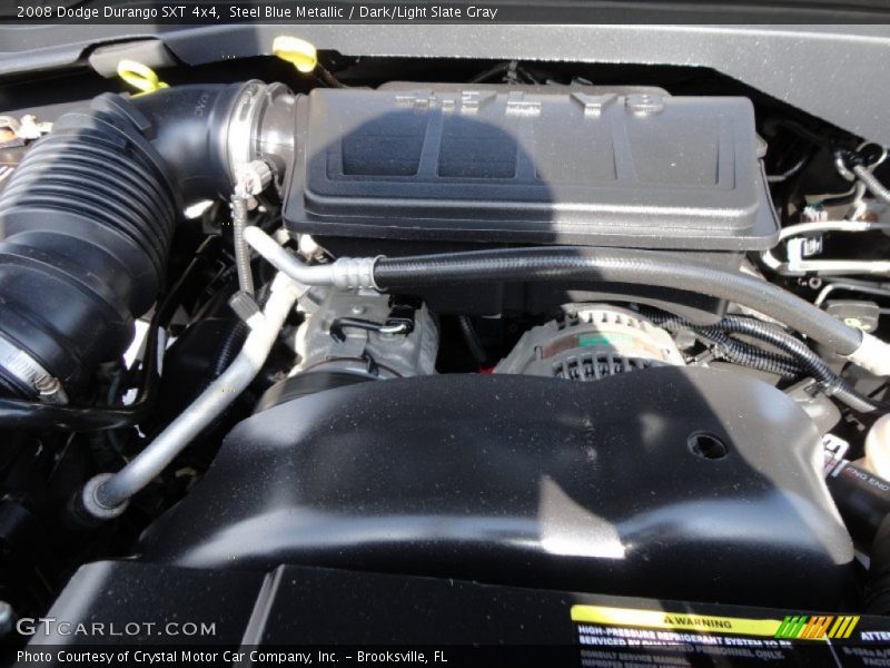  2008 Durango SXT 4x4 Engine - 4.7 Liter SOHC 16-Valve Flex-Fuel V8
