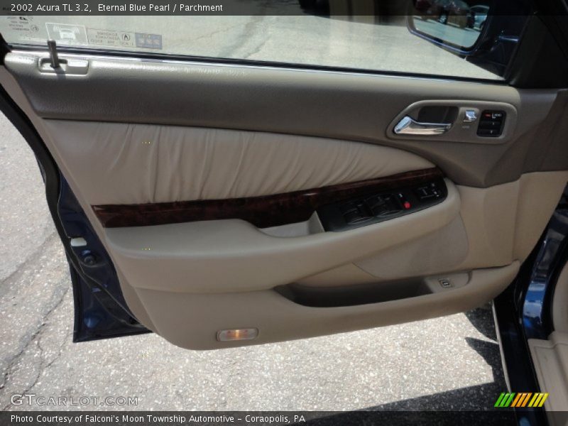 Eternal Blue Pearl / Parchment 2002 Acura TL 3.2