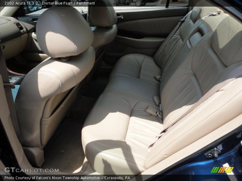 Eternal Blue Pearl / Parchment 2002 Acura TL 3.2